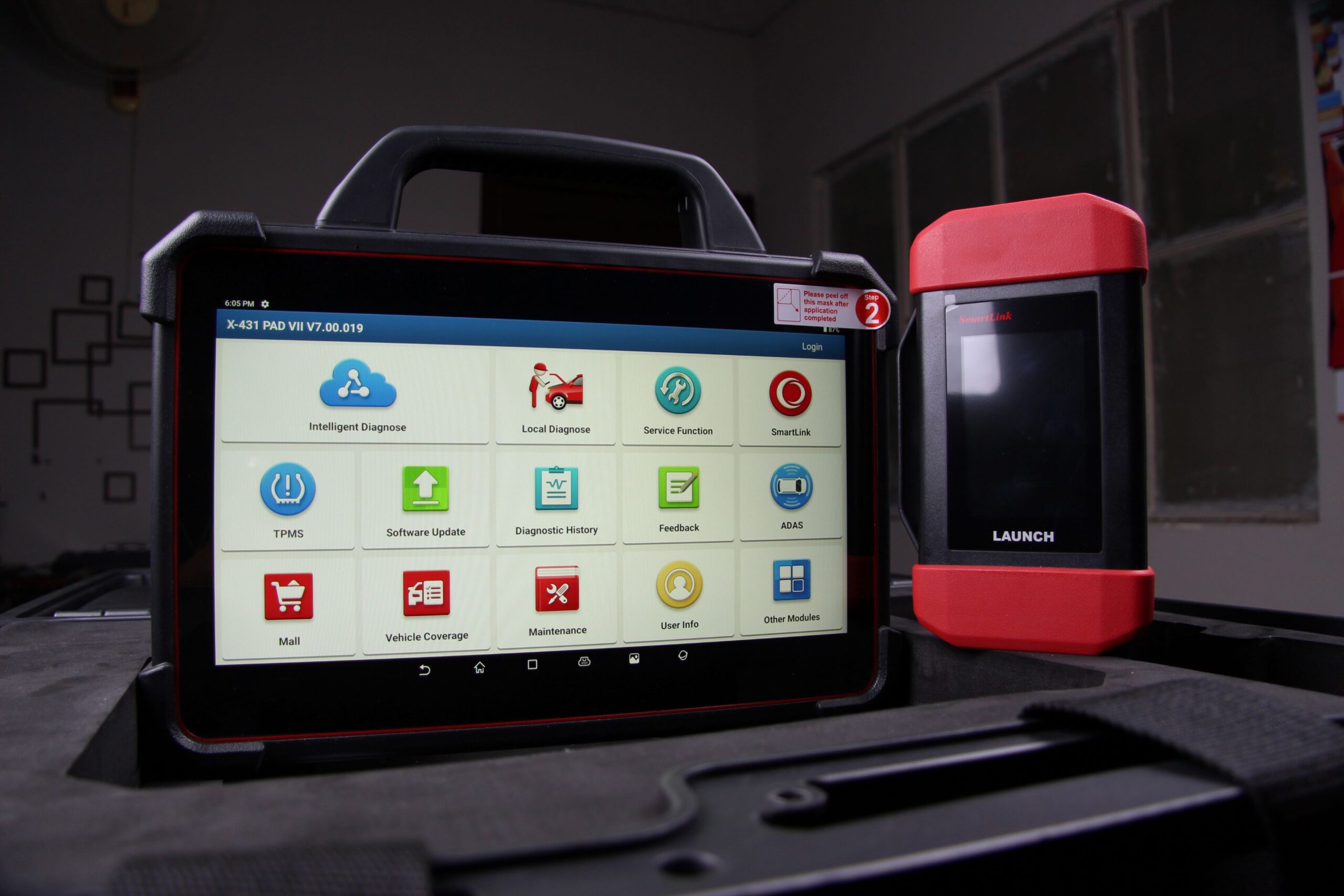 The Launch X431 Pad 7 Auto Diagnostic Tool